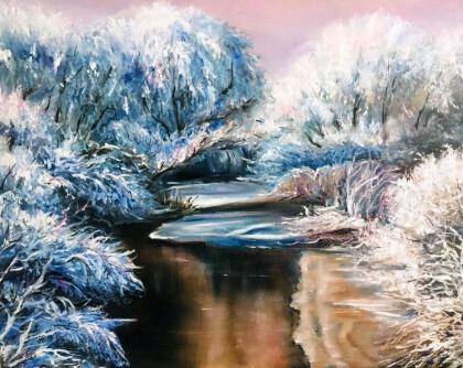 Зимняя река