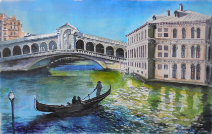 Италия.Мост Реальто.