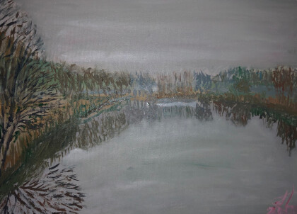 Туманный пейзаж