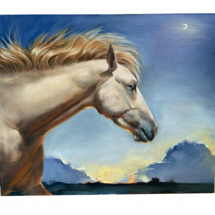 Лошадь на рассвете