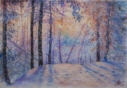 Зимнее солнце