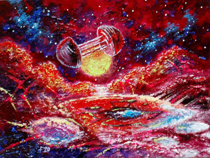 Плутон через миллиарды лет.