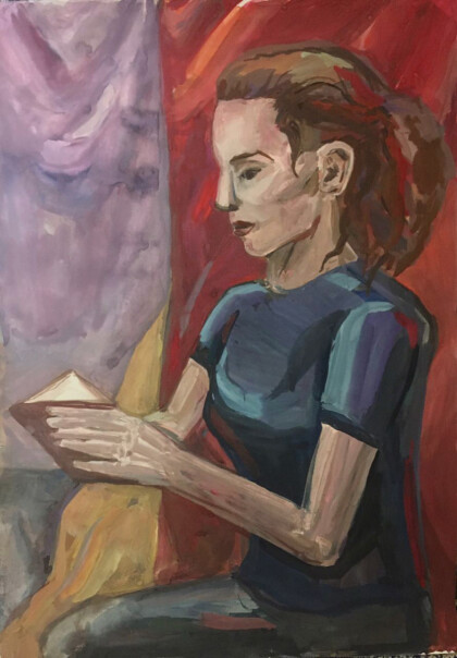 Девушка с книгой