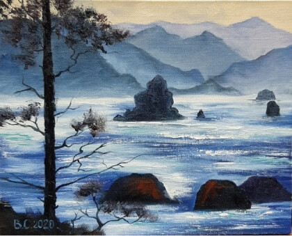 Горное озеро