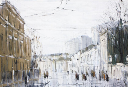 Вид с Пречистенки