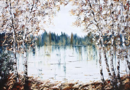 Березы у реки