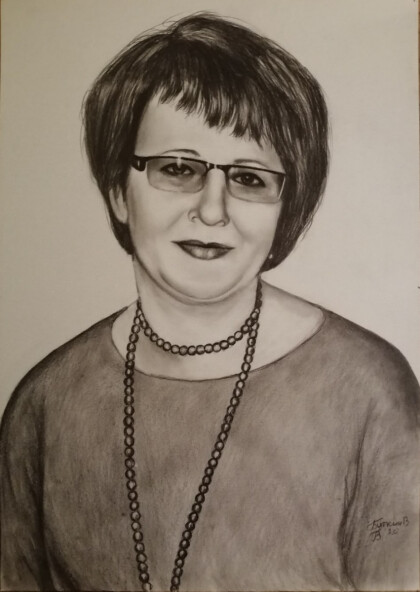 Портрет на заказ. Карандашом по фото.