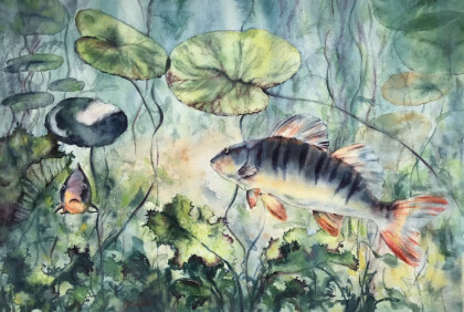 В глубине Волги