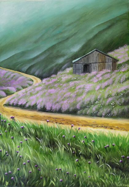 Домик в горах.