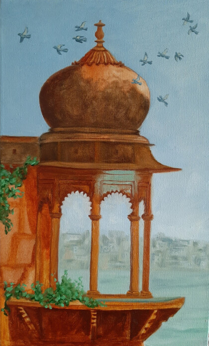 На берегу Ямуны