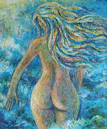 Лето. Обнаженная