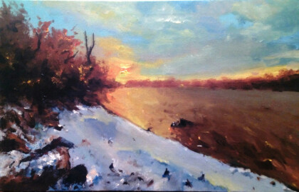 Горячее солнце ,холодная зима