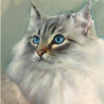 Портрет вашего питомца маслом