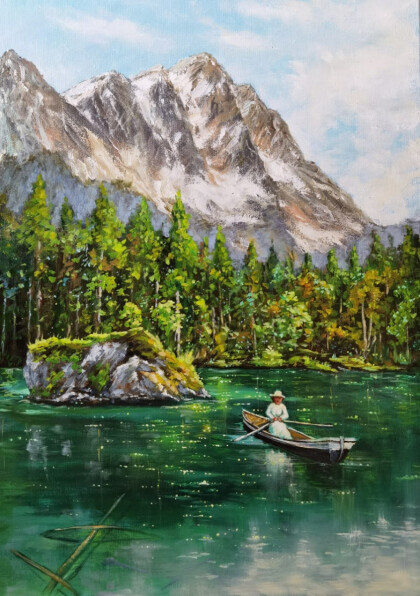 Горное озеро