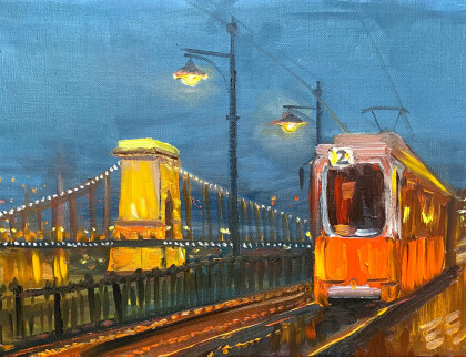 Ночной трамвай, Будапешт