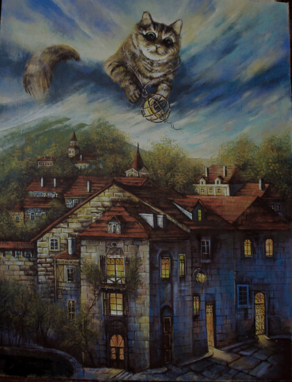 Вечерний кот