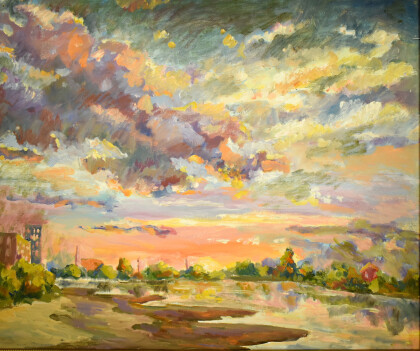 Подсвечено солнцем