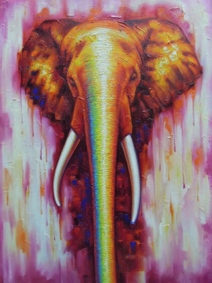 Розовый слон