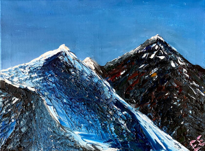 Разноцветные горы