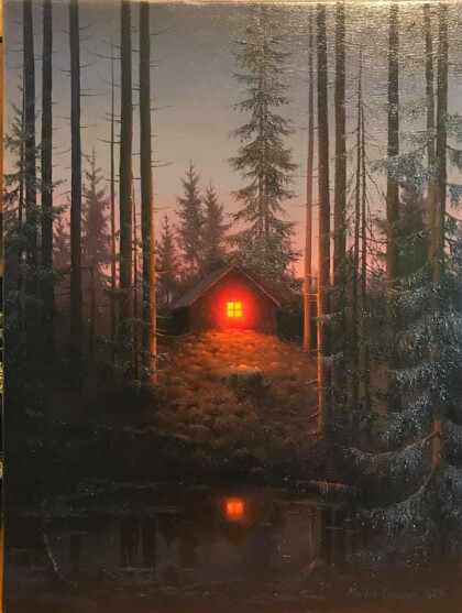 Болото. Ночь