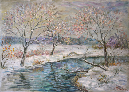 Деревья над рекой