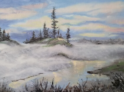 Туманное утро