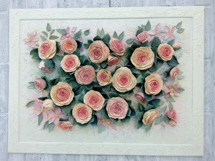 Ванильные розы