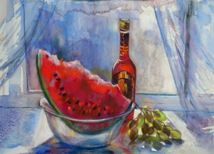 Арбуз и коньяк