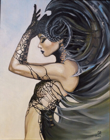 Девушка в черном