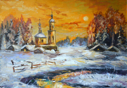 Зимний закат