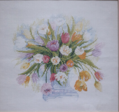 Акварельные тюльпаны