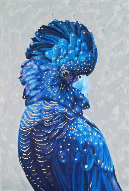 Синий какаду