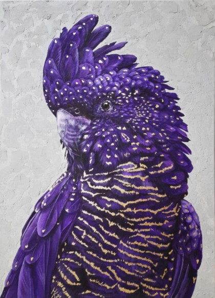 Фиолетовый какаду