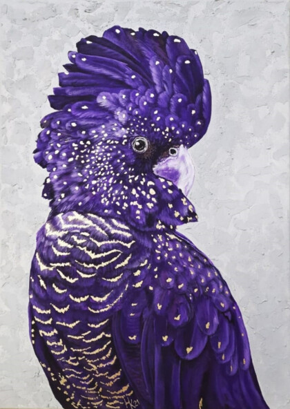 Фиолетовый какаду