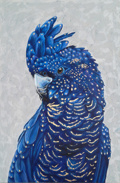 Синий какаду