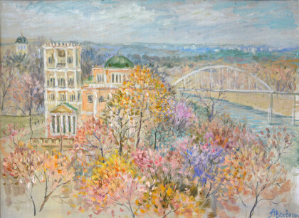 Осень в парке Румянцевых и Паскевичей