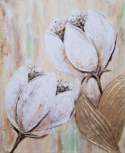 Белый тюльпан