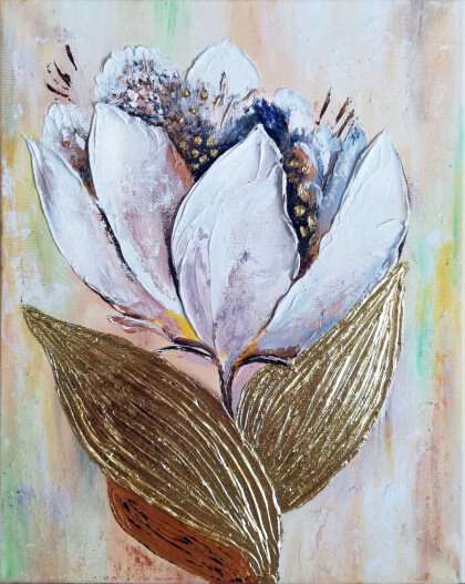 Белый тюльпан