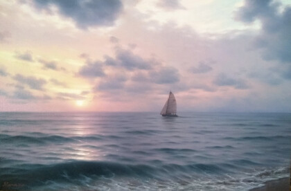 Море. Вечер