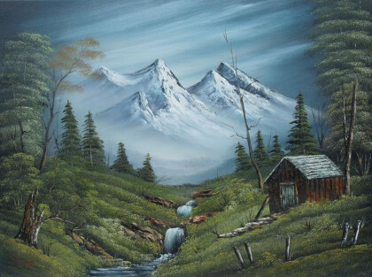 Снежные горы