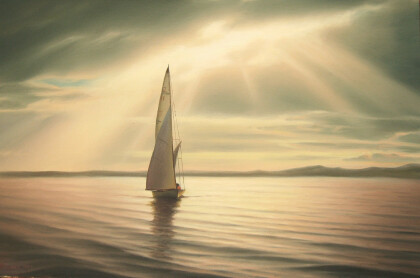 В лучах солнца