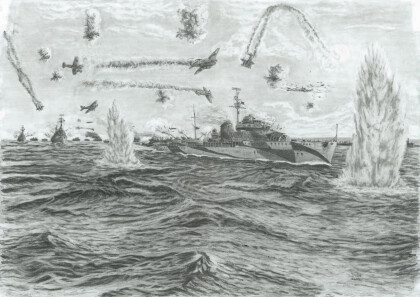 Отражение воздушного нападения на конвой PQ-18