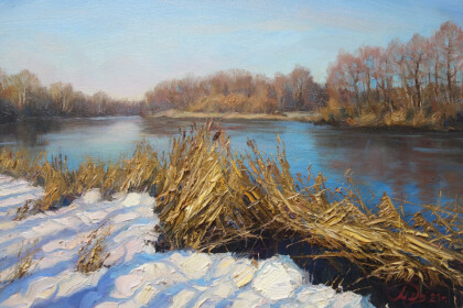 Март на реке