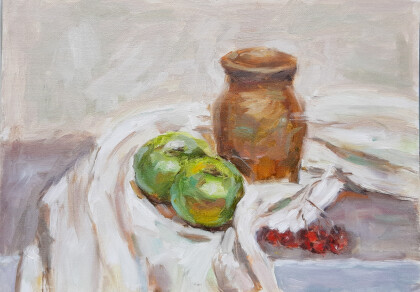 Натюомрт с калиной