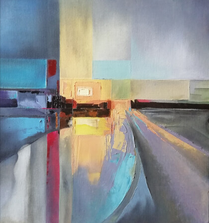 пиксельная пастозная живпись