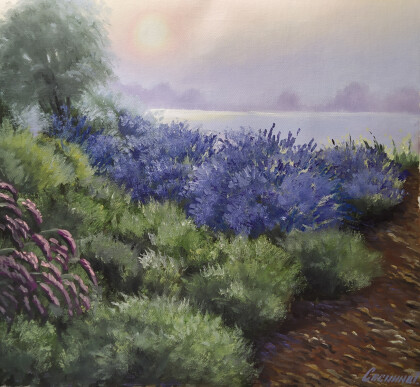 Лавандовое утро