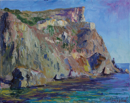 Мыс Фиолент вечером