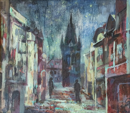 Ночью в Праге