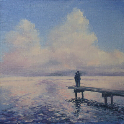 Вечер у моря вдвоем...