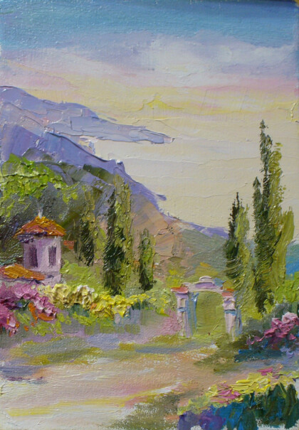 Миниатюра "Крымский мотив"